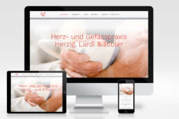 atelier w gestaltet die neue Website der Gemeinschaftspraxis Herzig, Lader & Tobler